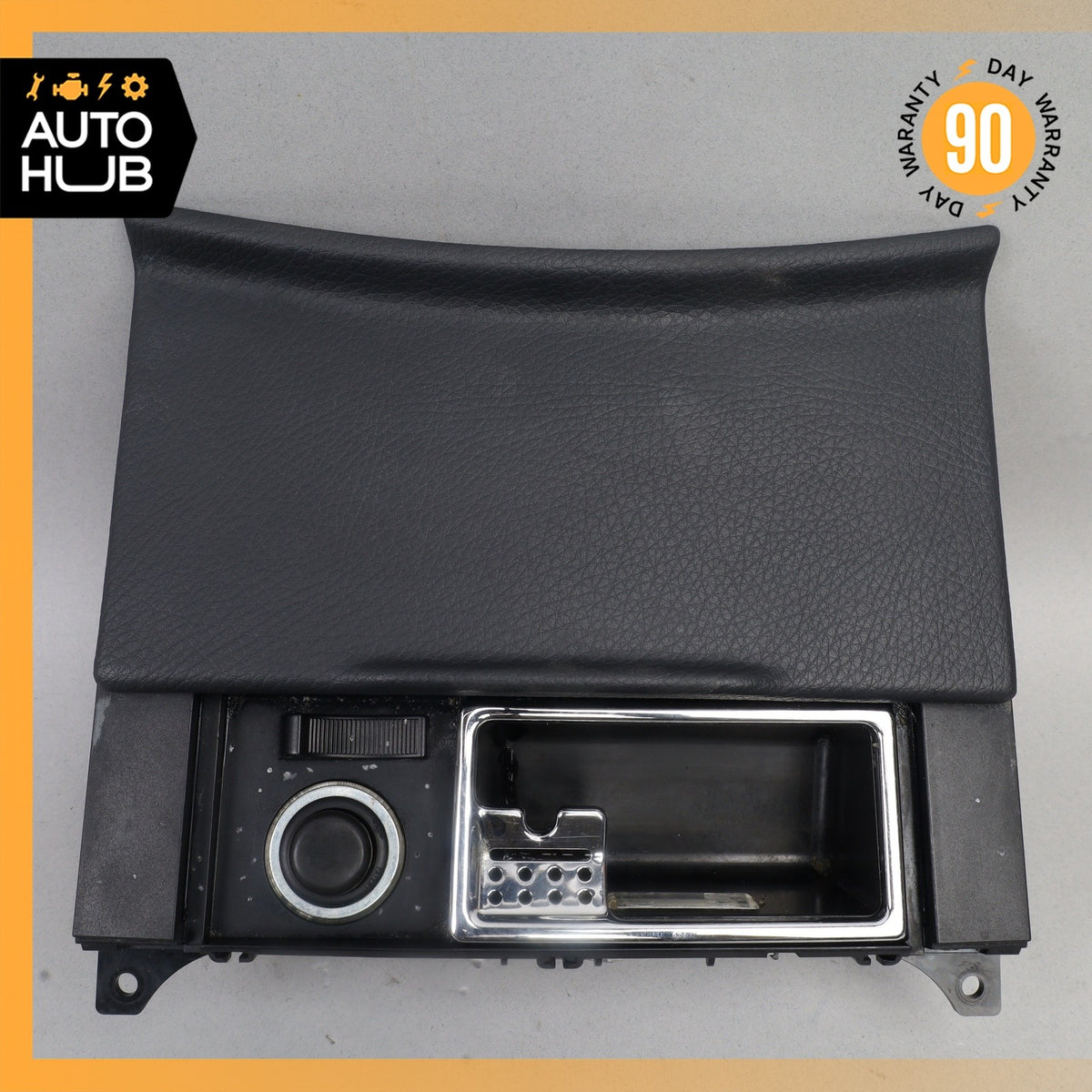 07-09 Mercedes W221 S550 S63 AMG Ash Tray Ashtray Lighter Trim Black OEM - photo 2