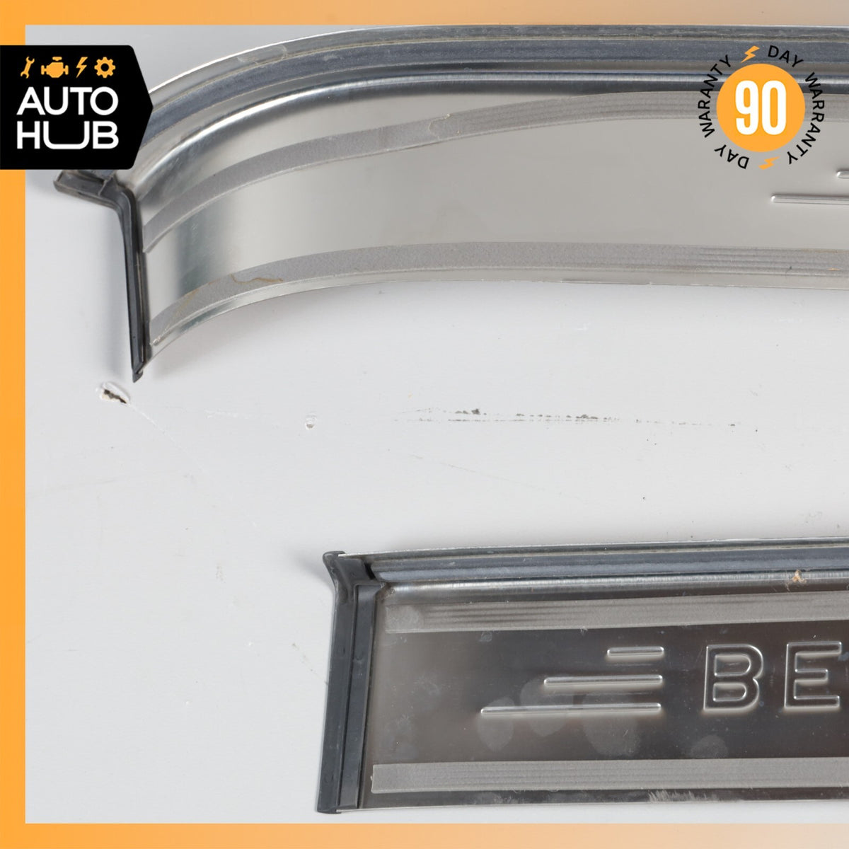 06-13 Bentley Continental Flying Spur Front & Rear Side Door Step Sill Set OEM - photo 23