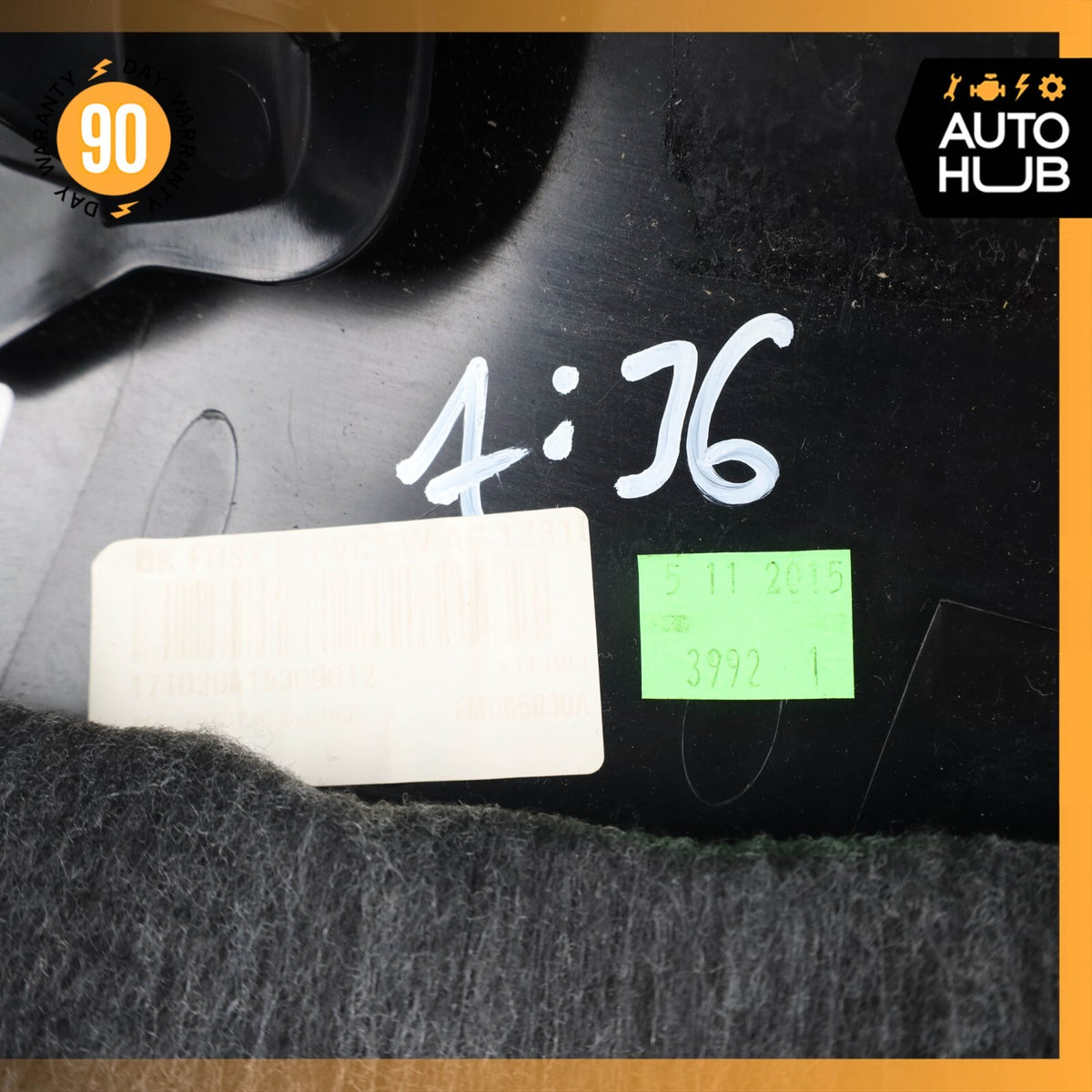 15-17 Mercedes W217 S550 Coupe Rear Left Driver Side Quarter Panel Trim OEM 38k - photo 18