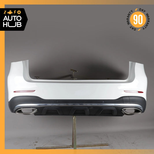 16-19 Mercedes X253 GLC300 AMG Sport Rear Bumper Cover Assembly White OEM - photo 1
