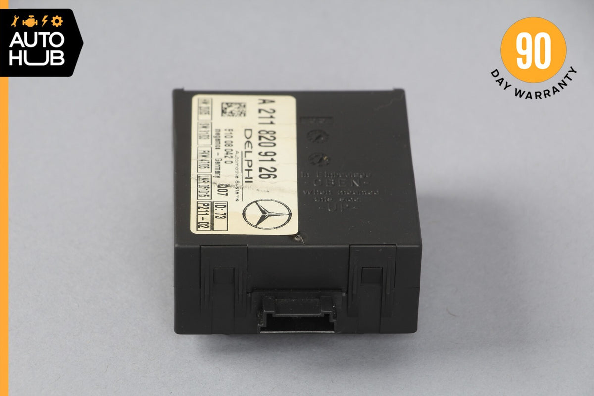 Mercedes W209 CLK500 SL600 S430 E320 Anti Theft Alarm Module 2118209126 OEM - photo 2