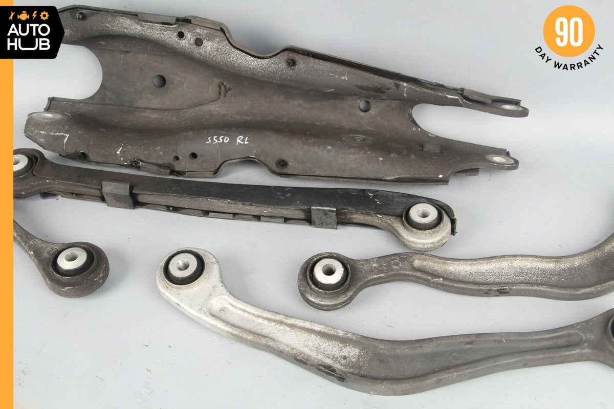 07-14 Mercedes W221 S550 S400 CL550 Rear Left Side Control Arm Set of 5 OEM - photo 8