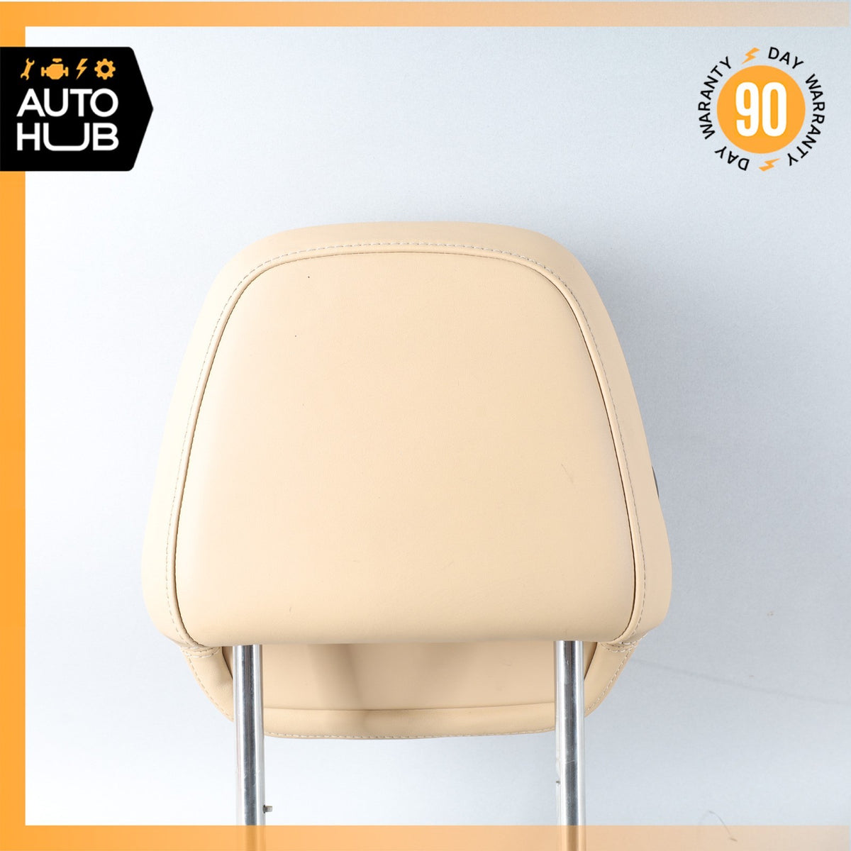 Porsche Cayenne 958 Front Right Headrest Head Rest Beige 95852191202 OEM - photo 9