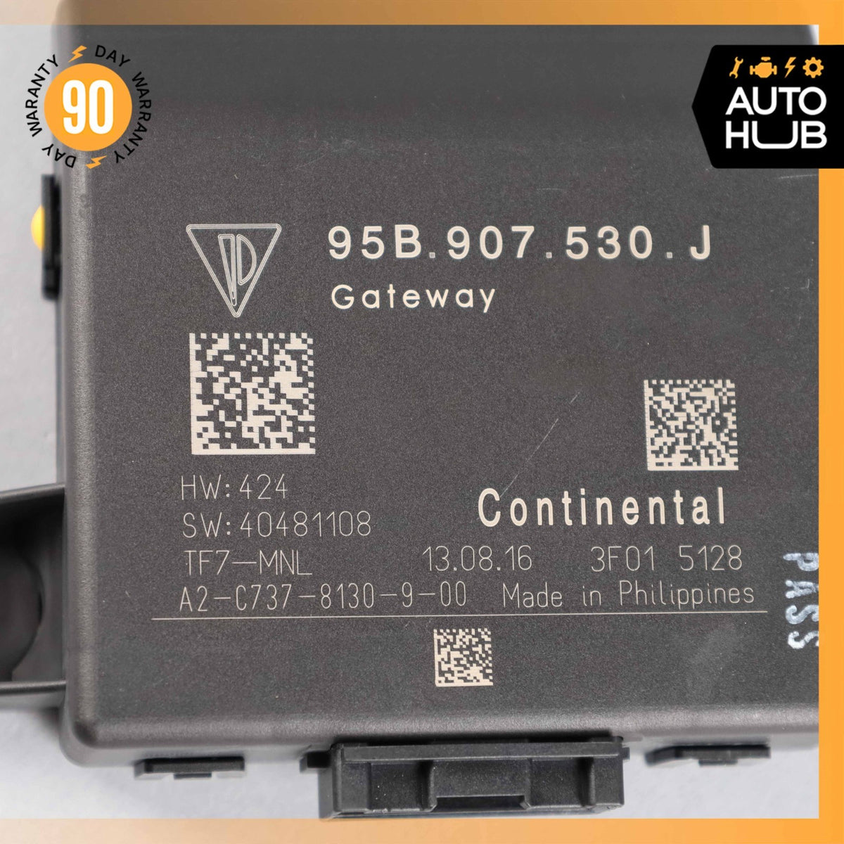 Porsche Macan 95B Gateway Control Module 95B907530J OEM - photo 3