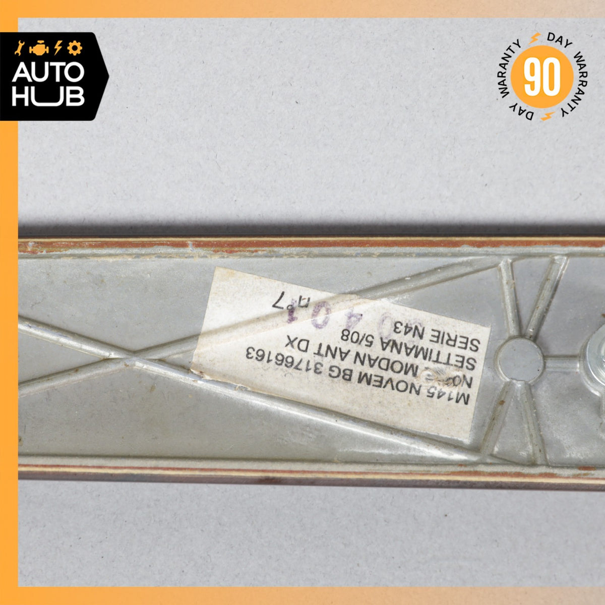 08-19 Maserati GranTurismo M145 Front Right Side Door Panel Trim Wood OEM - photo 14
