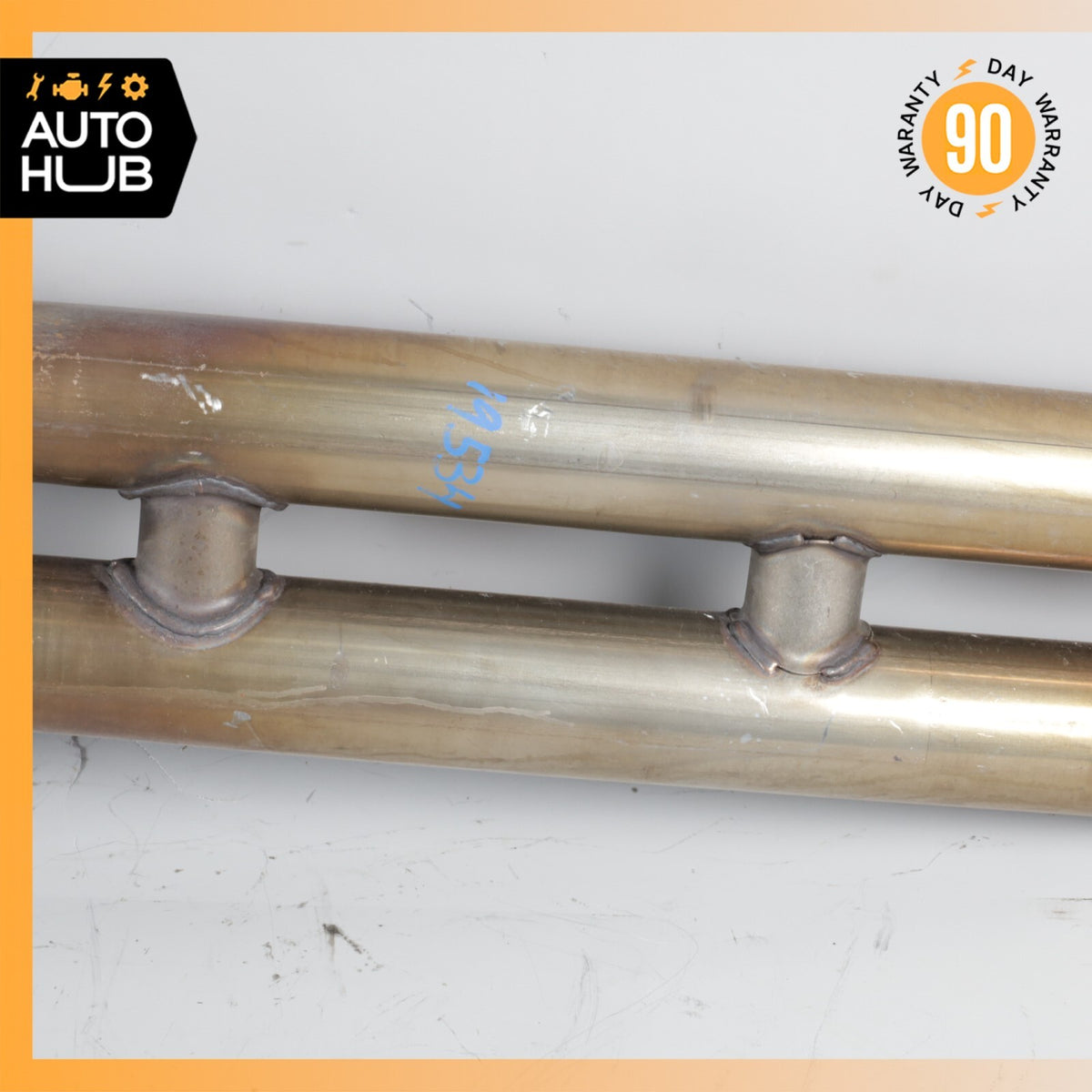 18-23 Aston Martin DB11 4.0L V8 Engine Center Exhaust Cross Pipe OEM - photo 5