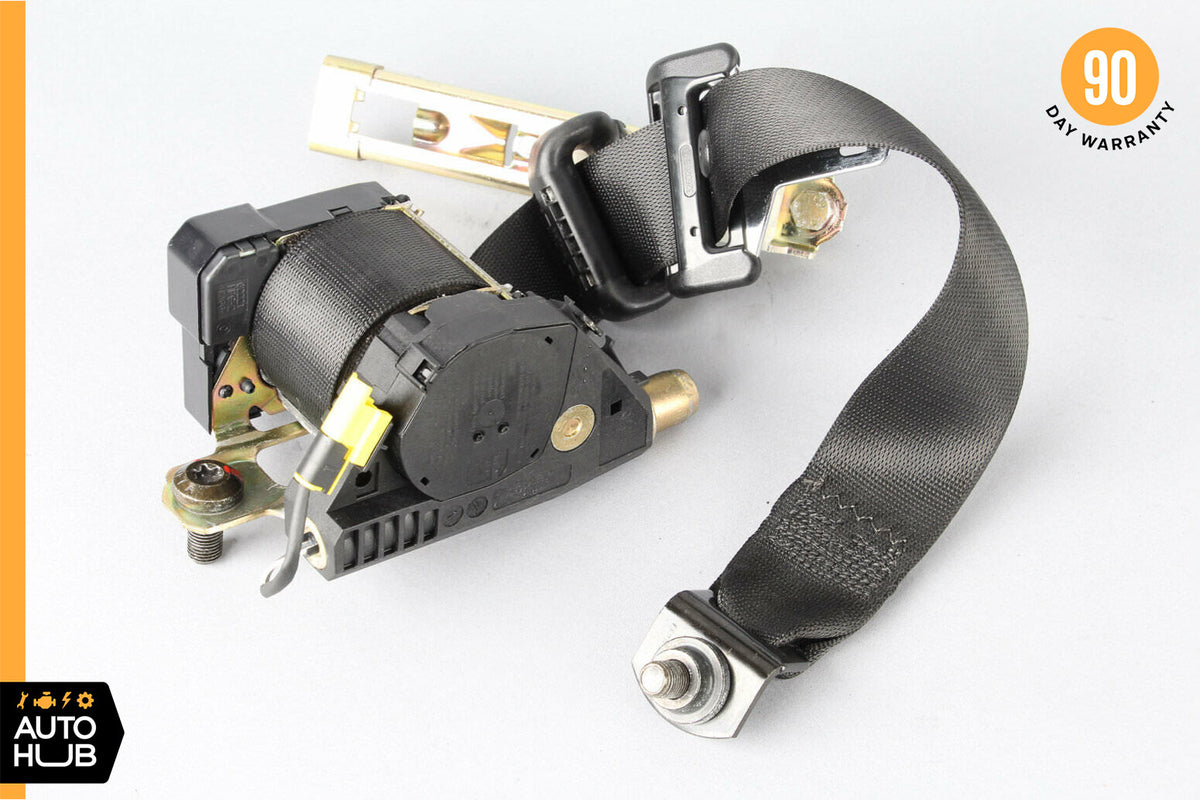 98-05 Mercedes W163 ML320 ML500 ML55 Rear Right Passenger Seat Belt Black OEM - photo 1
