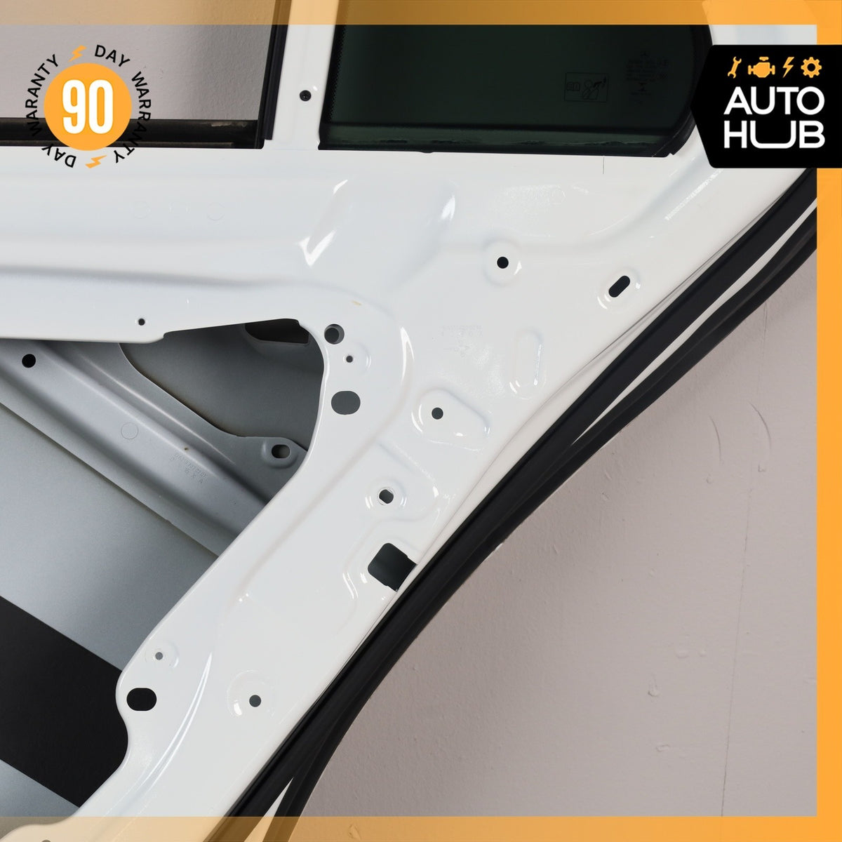 17-23 Mercedes W213 E300 E400 Rear Right Passenger Side Door Shell White OEM - photo 12