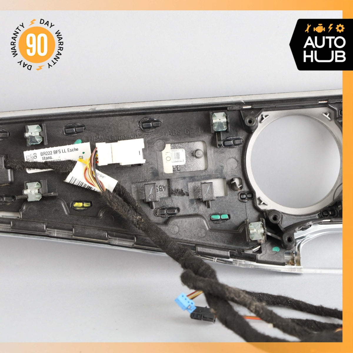 14-17 Mercedes W222 S550 S600 Center Dashboard Dash Trim Molding OEM - photo 12