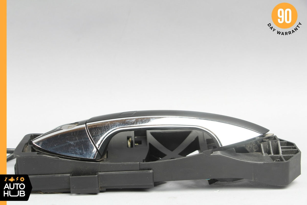 07-13 Mercedes W216 CL63 AMG CL550 Left Driver Door Handle Keyless Go Black OEM - photo 9