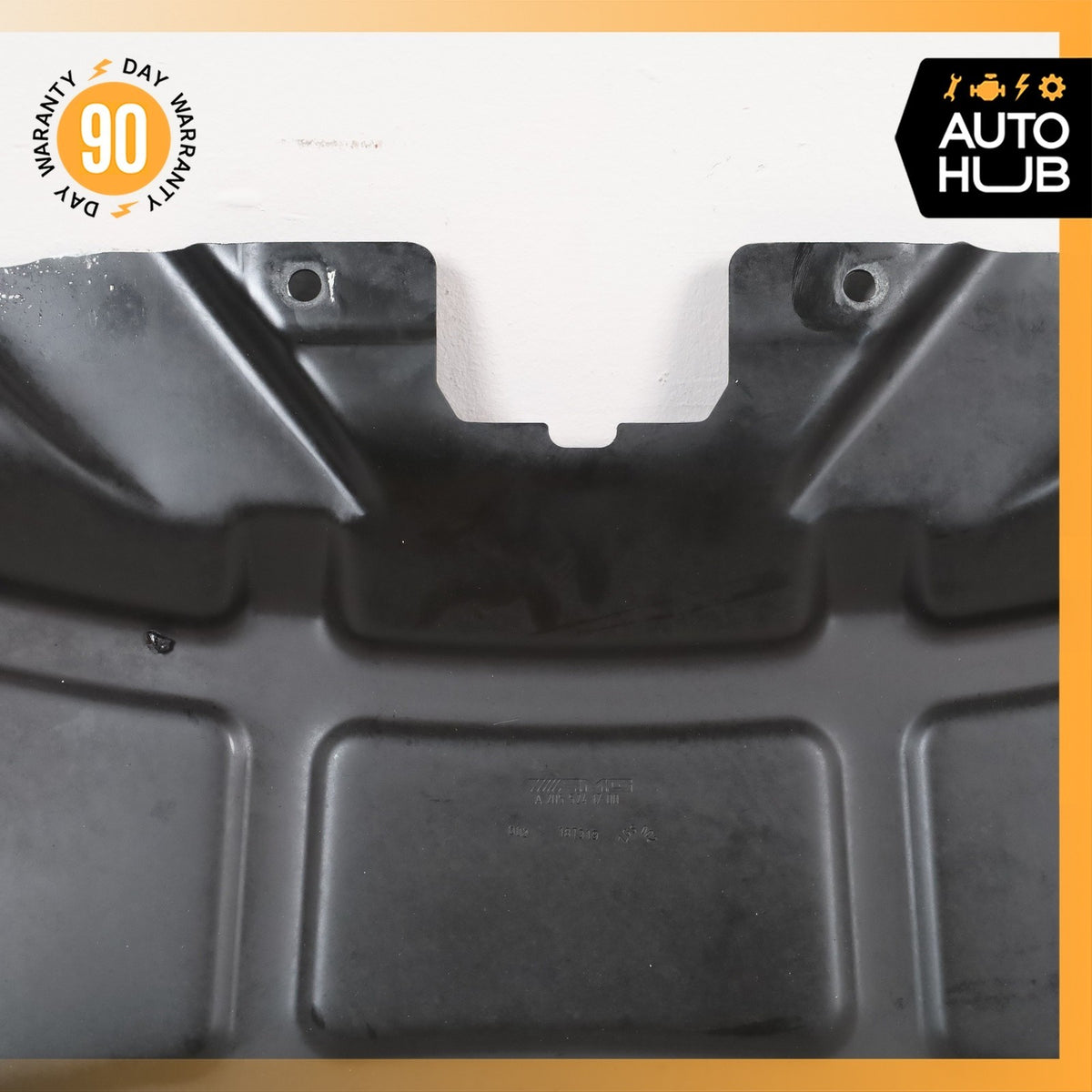 19-23 Mercedes W205 C63 AMG Under Engine Center Lower Splash Shield Guard OEM - photo 4