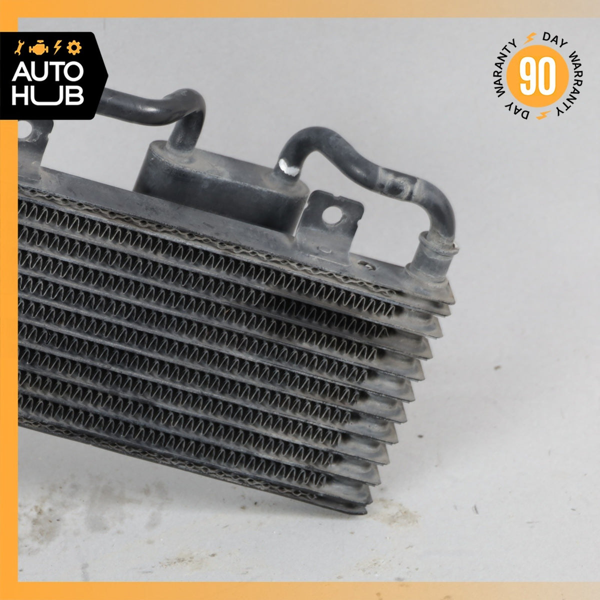 07-08 Mercedes W221 S600 CL600 Power Steering Oil Cooler Radiator w/ Lines OEM - photo 3