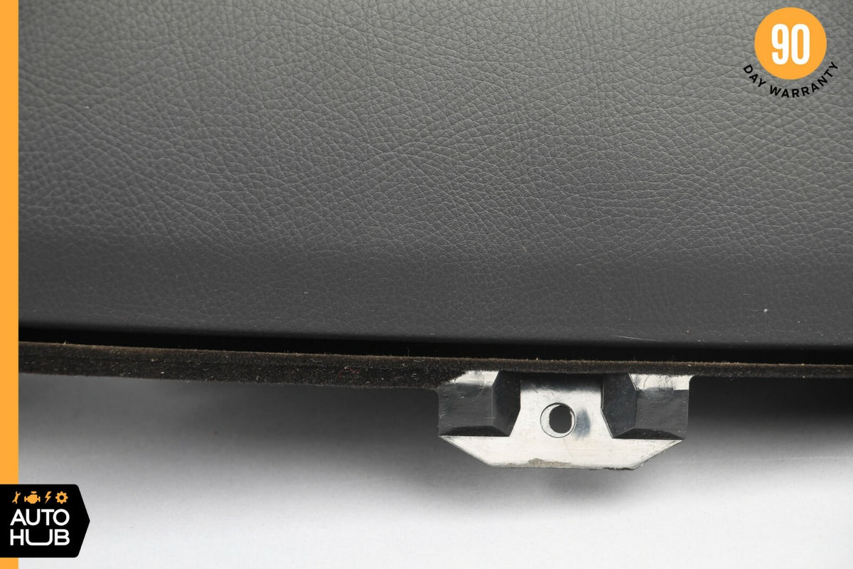 07-09 Mercedes W221 S450 S550 Dashboard Dash Glove Box Compartment Black OEM - photo 6