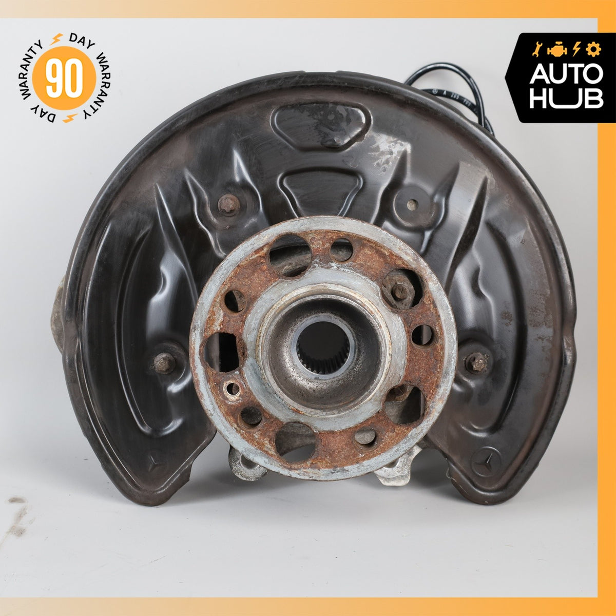 16-23 Mercedes W205 C43 C450 AMG Rear Left Driver Side Spindle Knuckle Hub OEM - photo 3