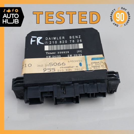 98-03 Mercedes W210 E430 CLK320 Front Right Door Control Module 2088202226 OEM - photo 1