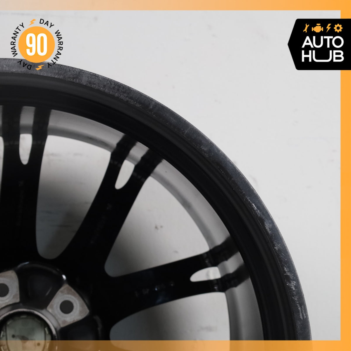 17-23 Porsche Panamera 971 11.5 X 21 21" Rear Wheel Rim Black 971601025N OEM - photo 9