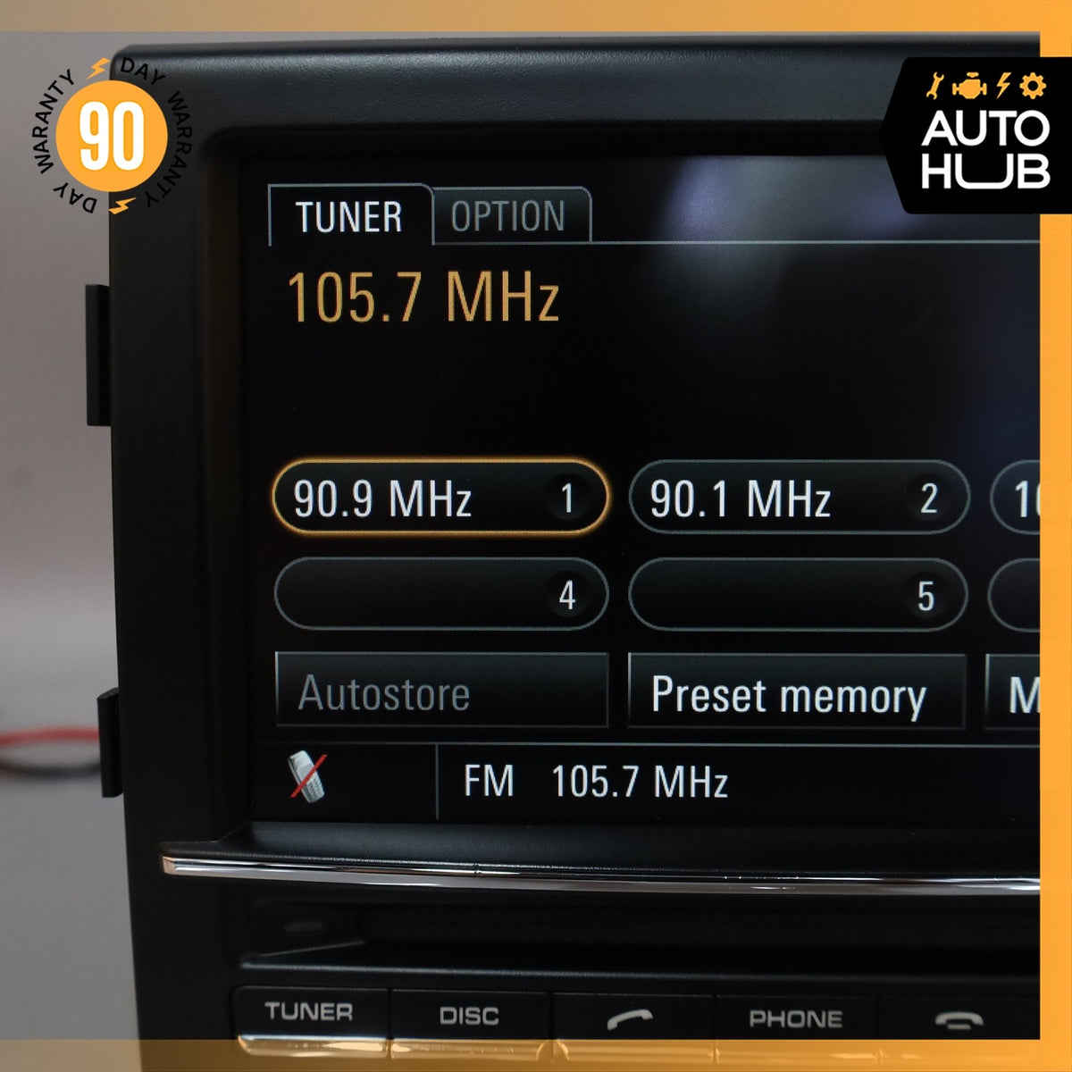 11-16 Porsche Cayenne 958 Command Head Unit Navigation Radio 95864297100 OEM - photo 4
