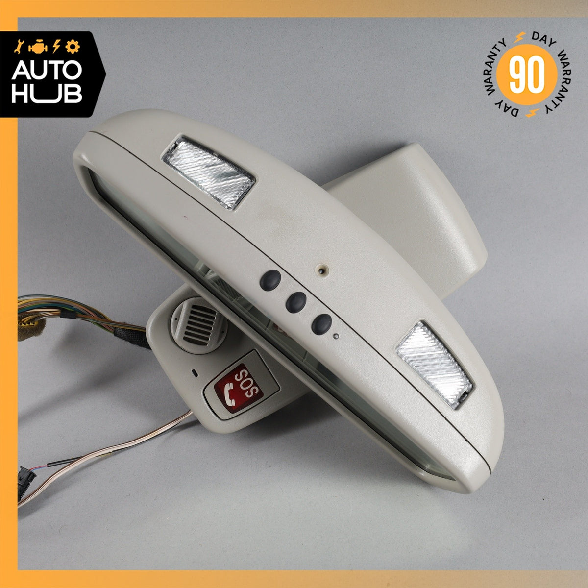 03-06 Mercedes R230 SL500 SL55 AMG Interior Rear View Mirror Gray 2308110007 OEM - photo 19