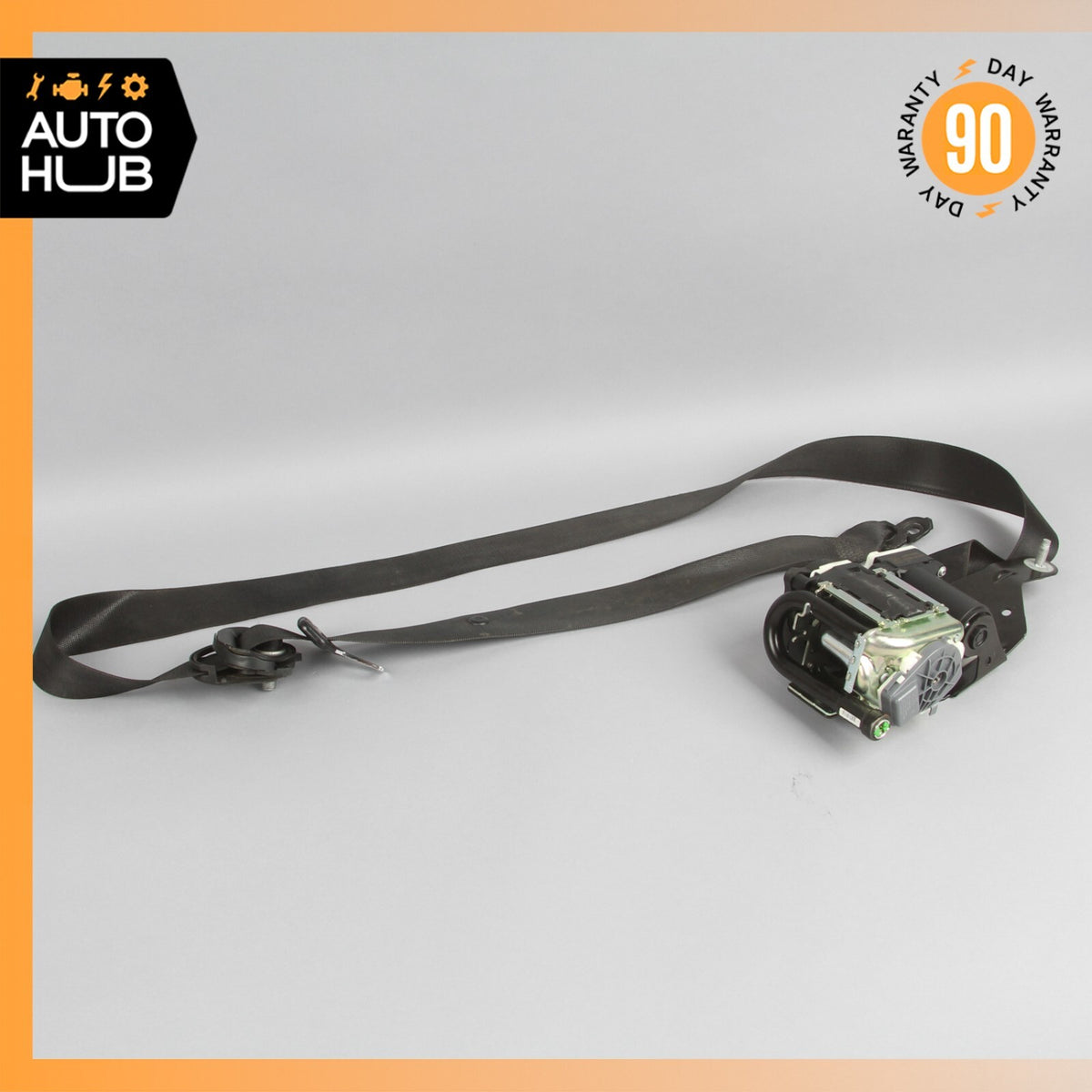 10-13 Mercedes W212 E550 E400 Seat Belt Front Left Driver Side Black OEM - photo 1