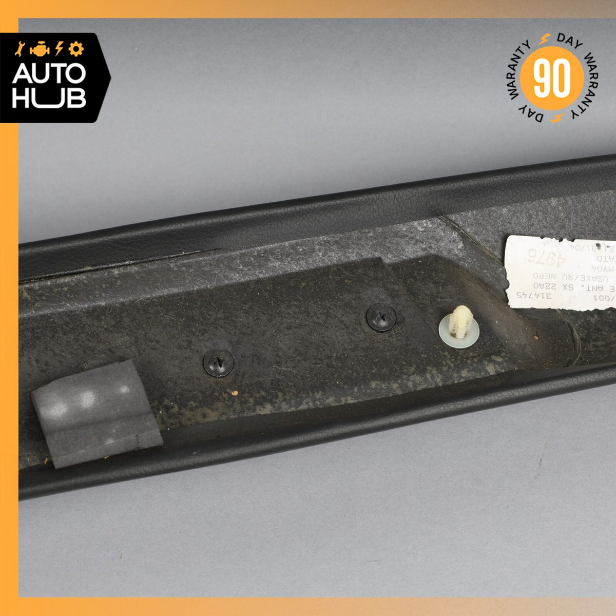 02-07 Maserati Coupe GT M138 Front Left Interior Trim Panel A Pillar Black OEM - photo 9