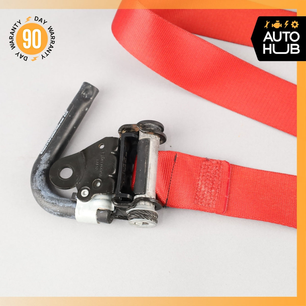 17-23 Mercedes W213 E43 AMG E300 Front Right Side Seat Belt OEM 77k - photo 7