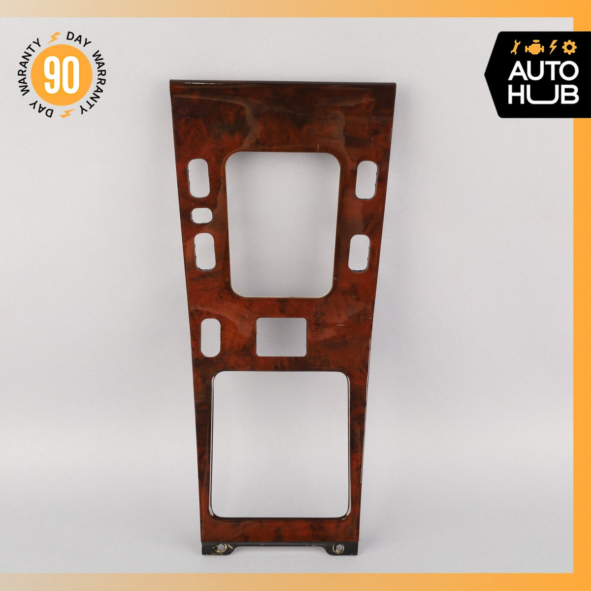 02-05 Mercedes W163 ML350 ML500 Center Console Shifter Trim Bezel Wood OEM - photo 3