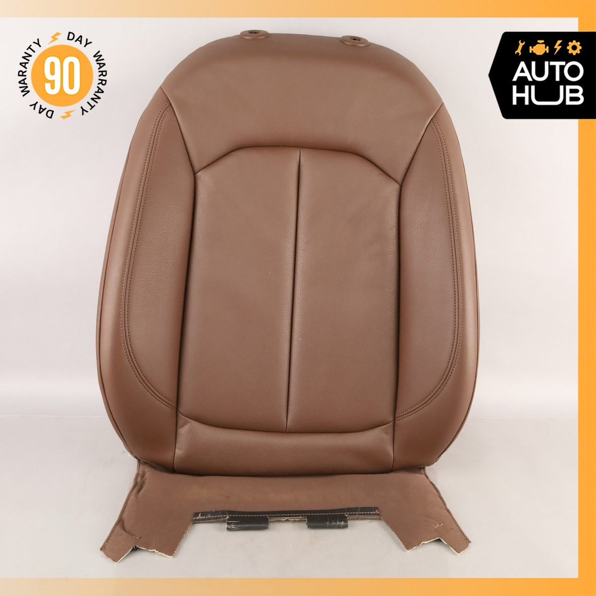 15-20 Audi 8V A3 E-Tron S3 Front Left Side Top Upper Seat Cushion Brown OEM - photo 1