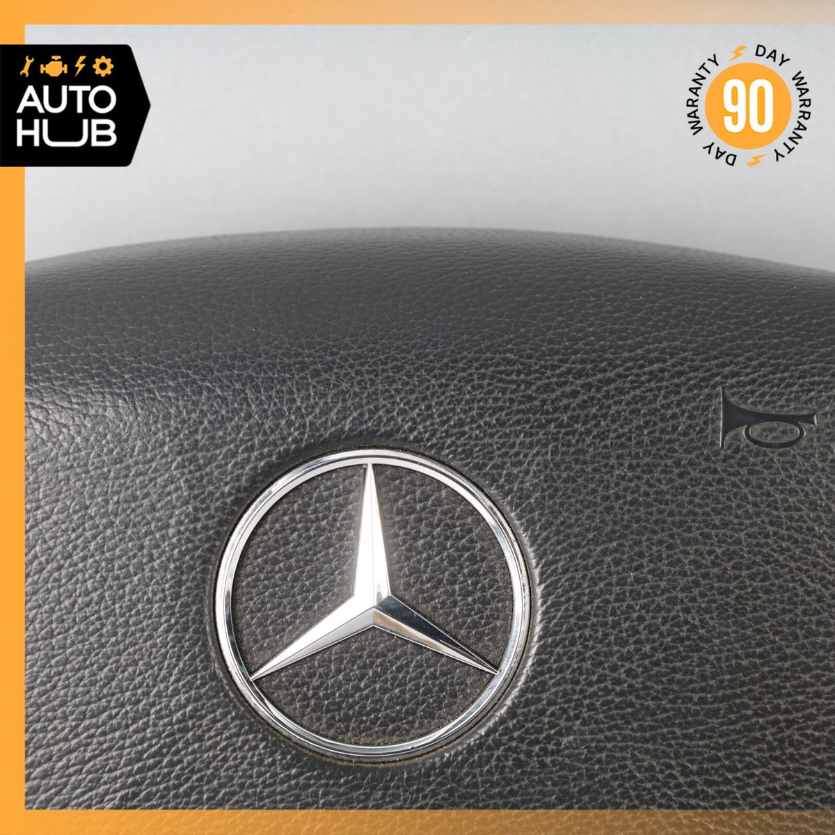 Mercedes W211 E350 CLS55 CLK350 SL500 Steering Wheel Airbag Air Bag Black OEM - photo 3