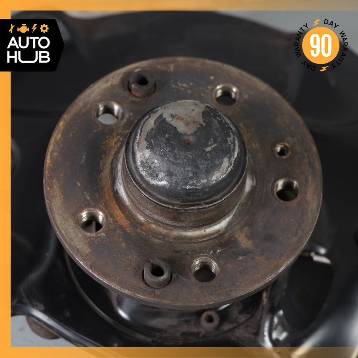 Mercedes W140 300SE Front Left Side Spindle Knuckle Hub OEM - photo 6