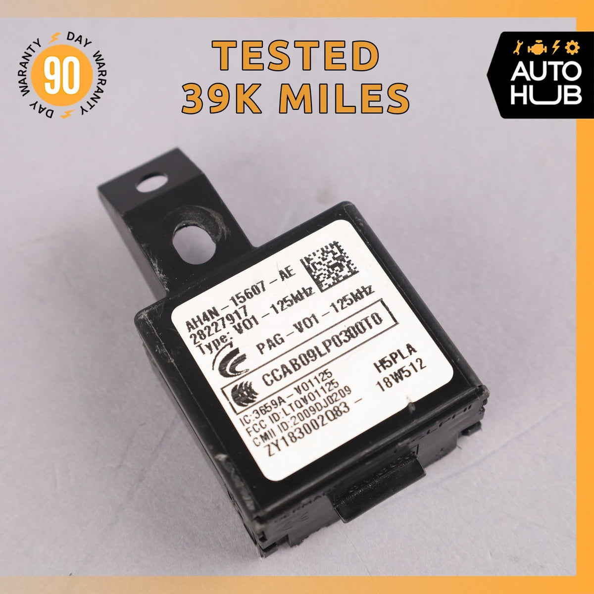 Jaguar X152 F-Type Keyless Go Entry Control Module OEM 39k - photo 1
