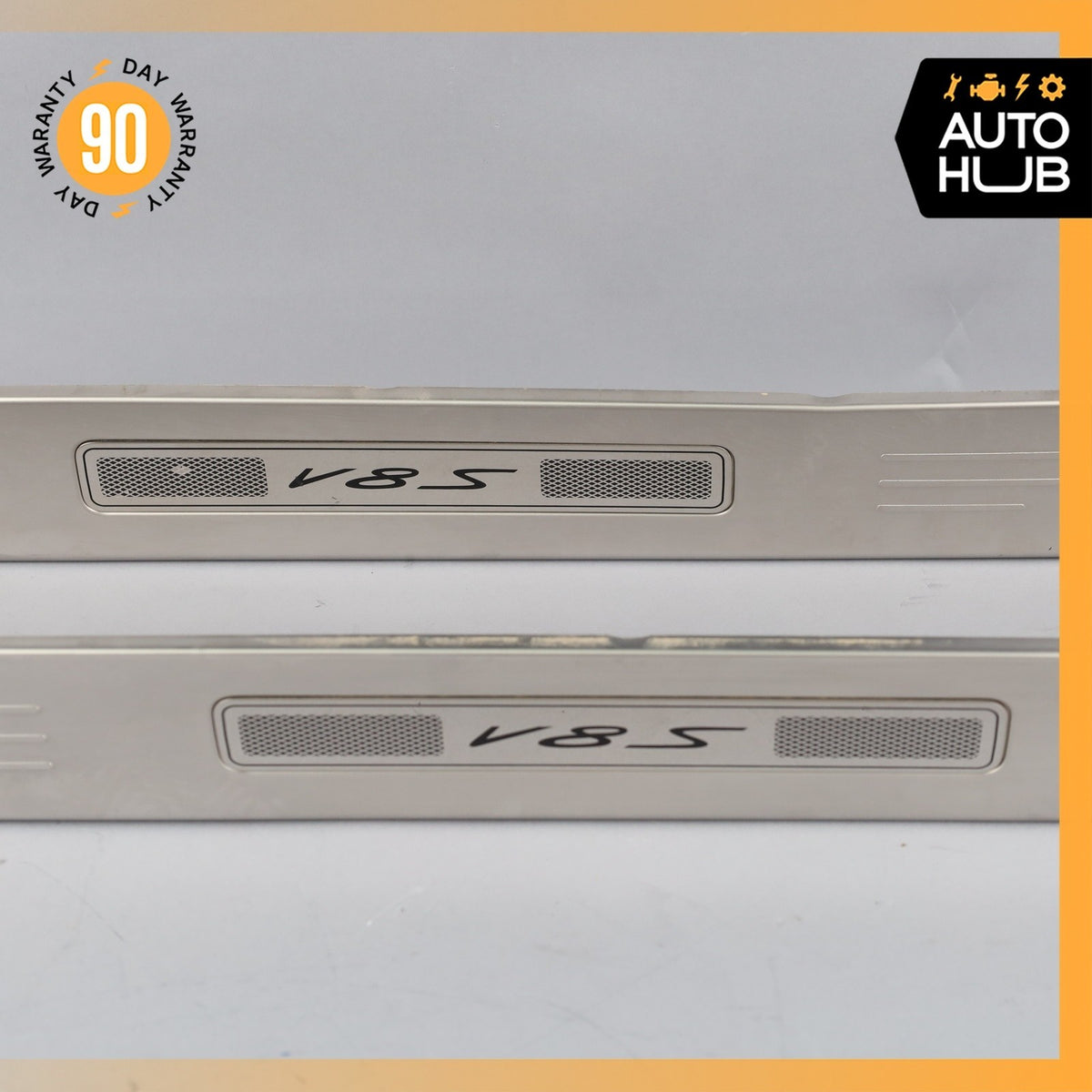 12-18 Bentley Continental GTC Right & Left Side Outer Door Step Sill Set OEM - photo 4