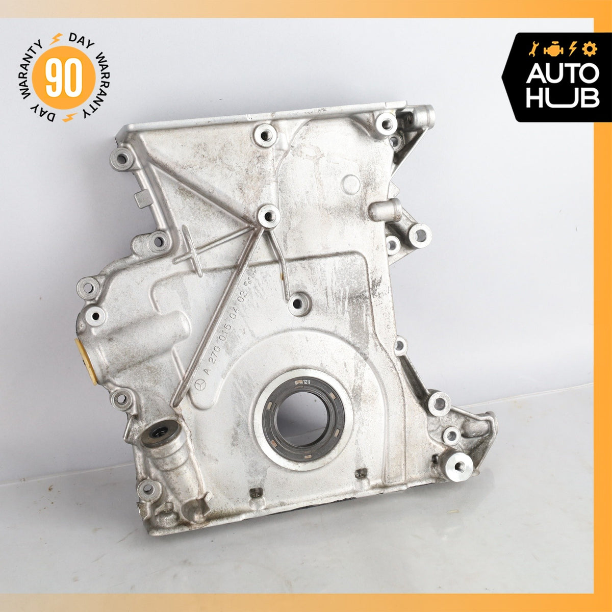 14-20 Mercedes X156 GLA250 Engine Motor Timing Cover OEM 71k - photo 2
