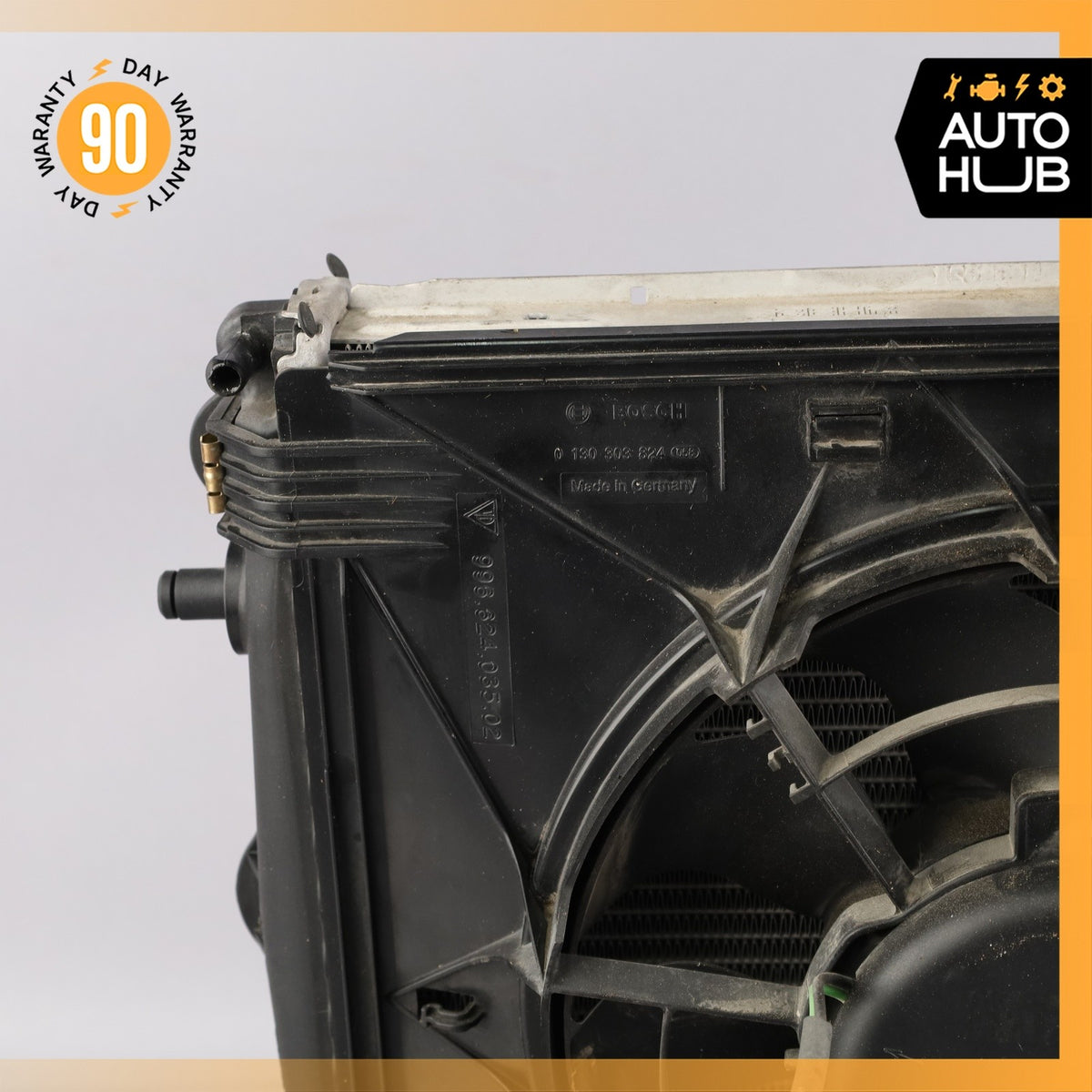 99-04 Porsche Boxster 986 Left Engine Radiator Condenser Cooling Fan OEM 24k - photo 3