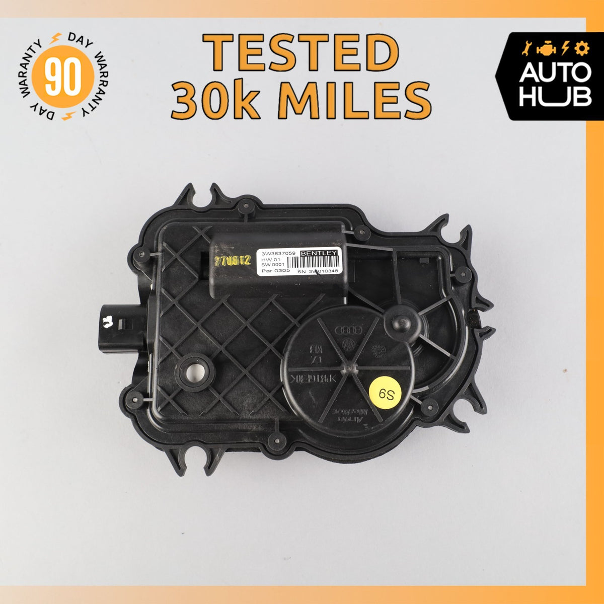 Bentley Continental GT GTC Left or Right Door Lock Soft Actuator Motor OEM 30k - photo 1