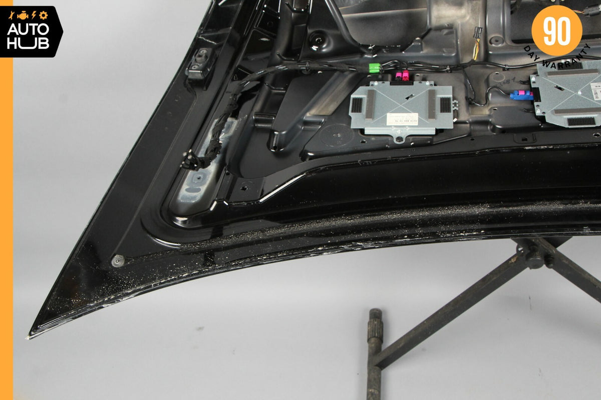 07-10 Mercedes W216 CL600 CL550 CL63 AMG Trunk Lid Panel Assembly Black OEM - photo 10