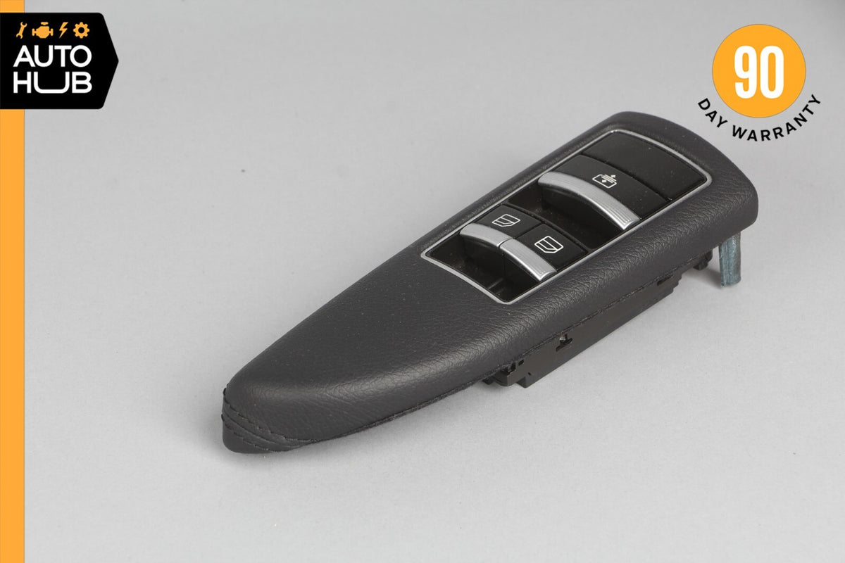 10-13 Mercedes W221 S400 S550 Rear Left Driver Window Control Switch Black OEM - photo 1
