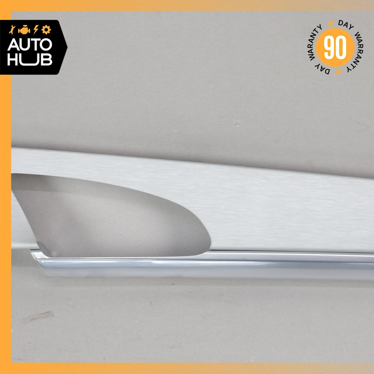 Porsche Panamera 970 Front Right Passenger Side Door Panel Molding Aluminium OEM - photo 5