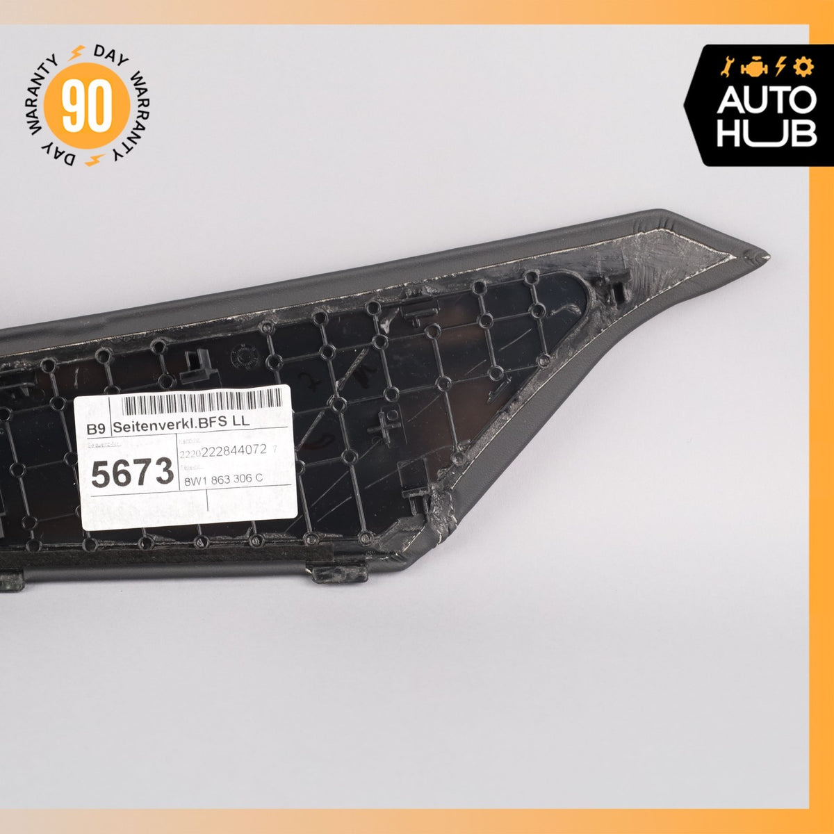 Audi B9 S5 A5 Front Right Center Console Side Cover Panel Trim Black OEM 24k - photo 10