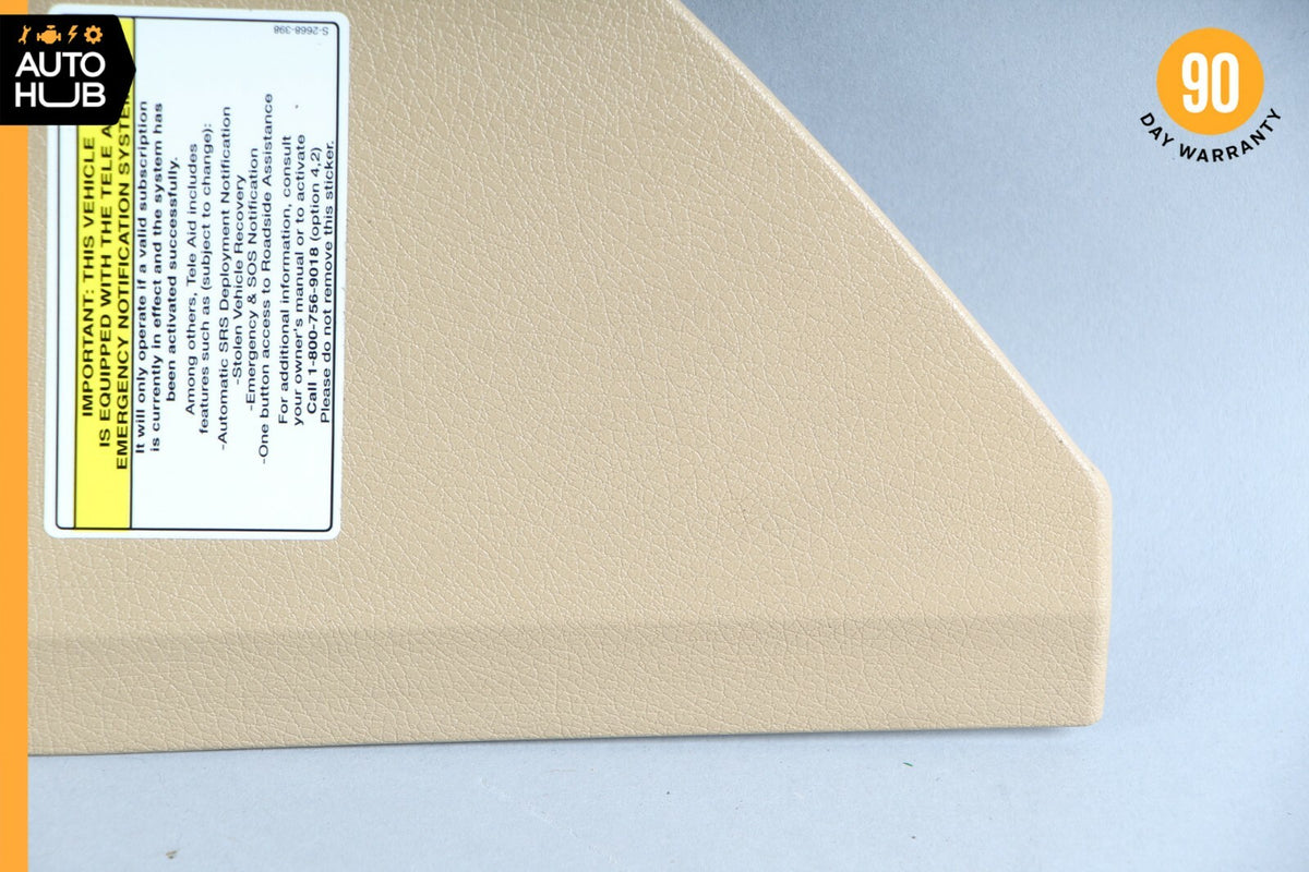 06-09 Mercedes W211 E350 E320 E500 Left Side Dashboard Trim Cover Panel OEM - photo 4