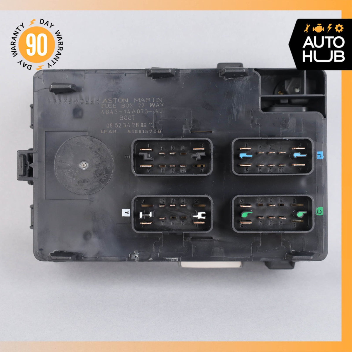 Aston Martin V8 Vantage DB9 Rear Trunk Fuse Box Relay Junction 9G4370290AL OEM - photo 11