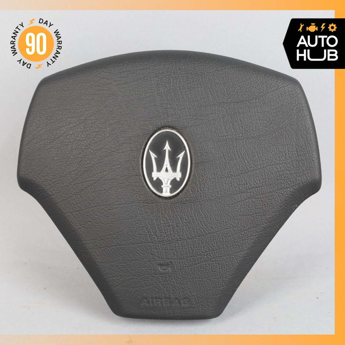 08-19 Maserati GranTurismo M145 Steering Wheel Air Bag Airbag Black OEM - photo 2