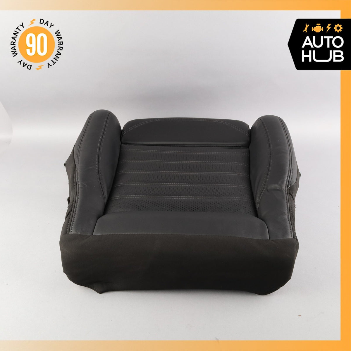 17-24 Alfa Romeo 952 Giulia Sport Front Left Side Lower Seat Cushion Black OEM - photo 14