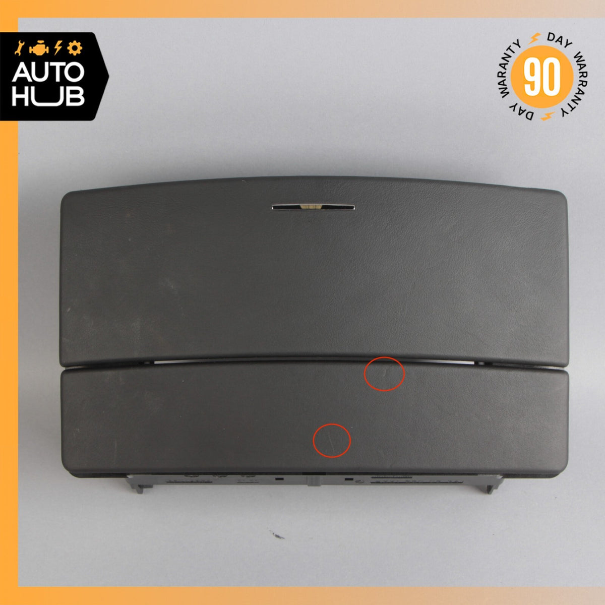 Mercedes W221 S65 S600 Center Console Dashboard CD Player Cover Exclusive Black - photo 1
