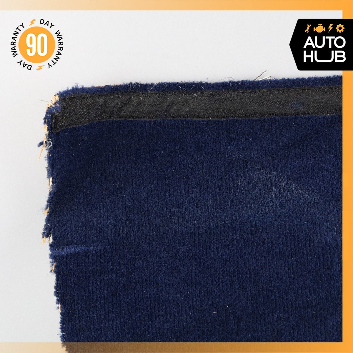 00-02 Bentley Arnage / RR Seraph Rear Floor Tunnel Carpet Cover Blue OEM 42k - photo 2