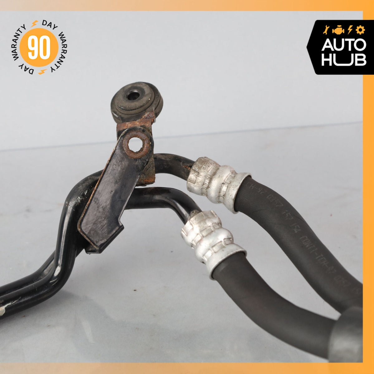03-06 Bentley Flying Spur GT Left & Right Side Transmission Oil Cooler Line OEM - photo 12