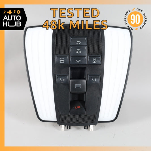 12-18 Mercedes W212 E350 E400 CLS550 Overhead Dome Light Lamp Black OEM 48k - photo 1