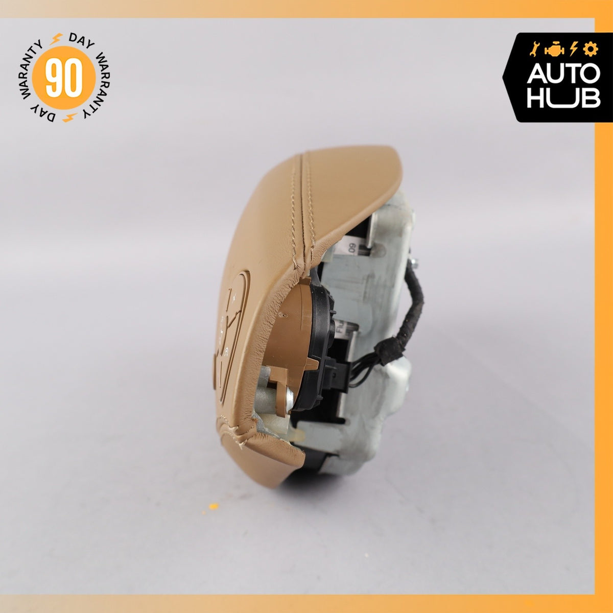 10-14 Mercedes W221 S400 S63 CL63 AMG Steering Wheel Airbag Air Bag Brown OEM - photo 10