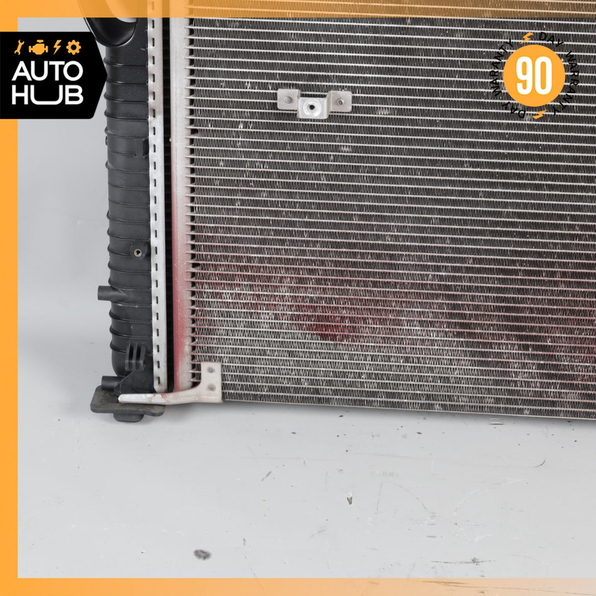 03-06 Mercedes R230 SL500 Engine Cooling Radiator AC A/C Condenser OEM - photo 5