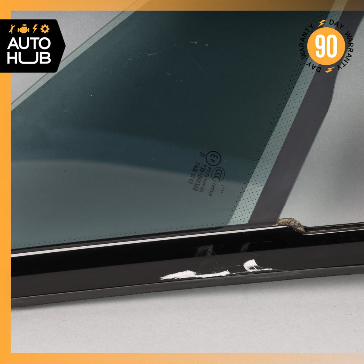 10-19 Aston Martin Rapide Front Left Driver Side Door Corner Window Glass OEM - photo 10