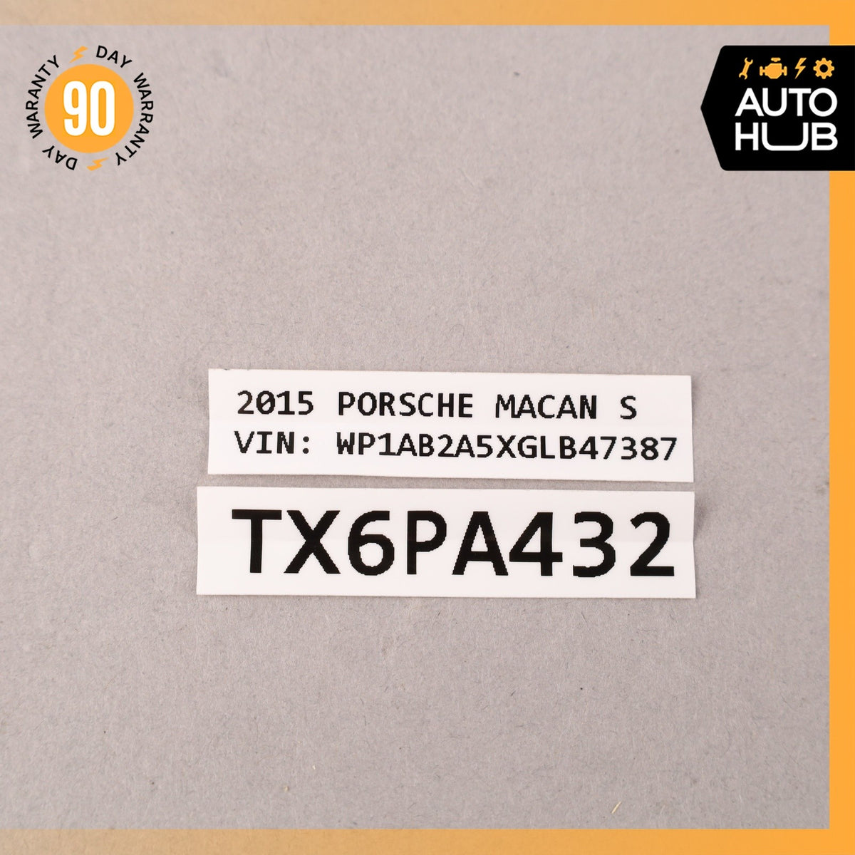 15-16 Porsche Macan 95B ABS Hydraulic Pump Control Module 95B614517F OEM 74k - photo 11